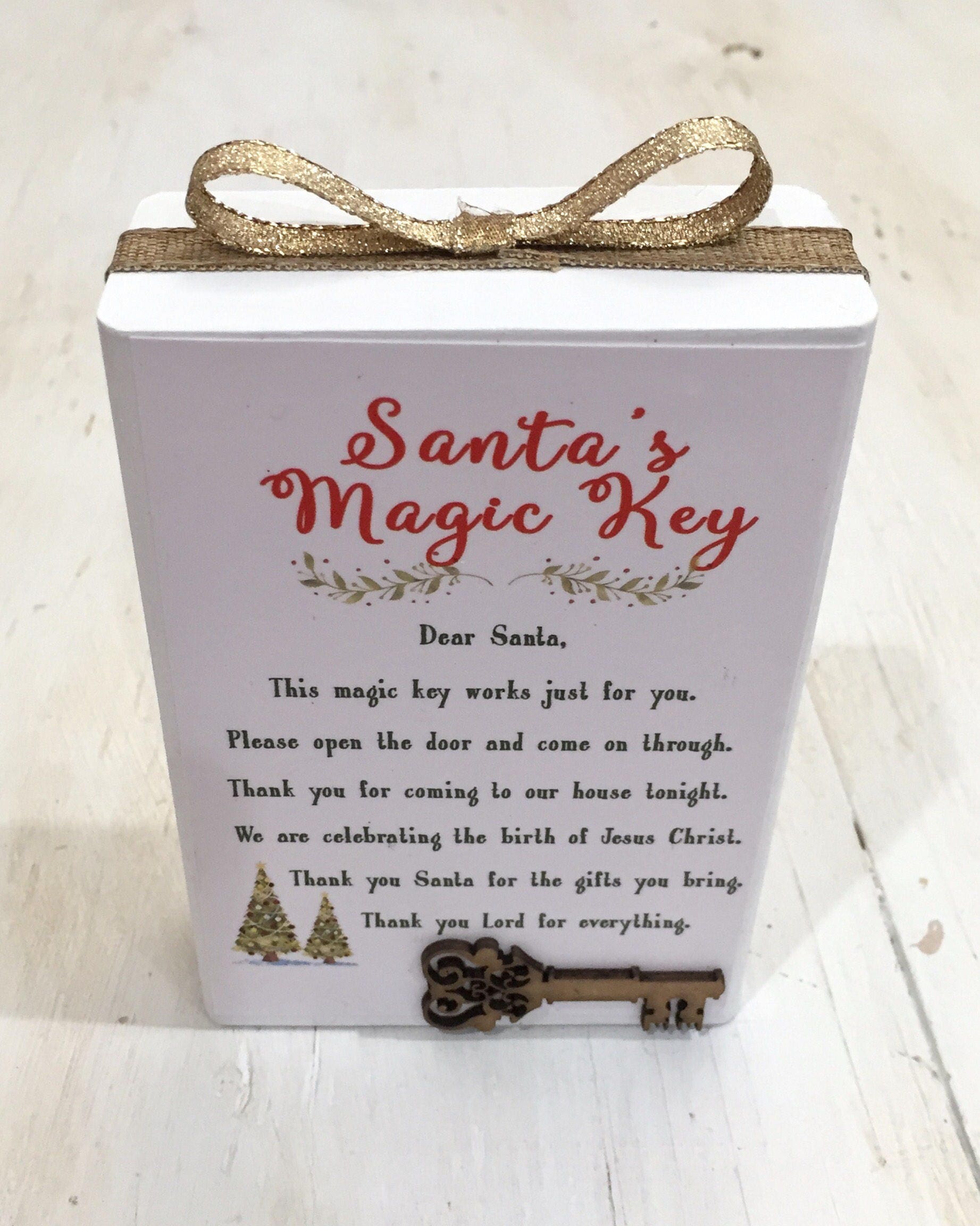 santa key christmas decor block santas magic key christmas gift religious christmas christian gift country christmas decor - Religious Christmas Gifts santa key christmas decor block santas magic key christmas gift religious christmas christian gift country christmas decor - Religious Christmas Gifts