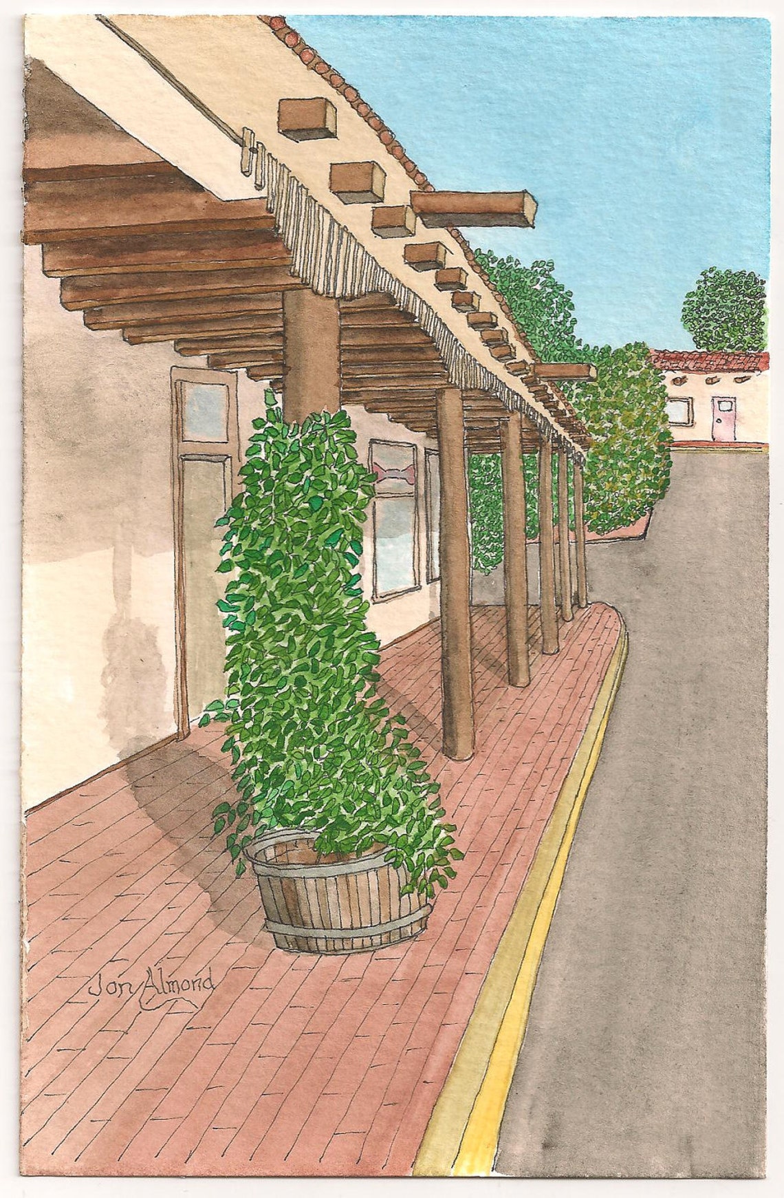 Note Cards Santa Fe Etsy