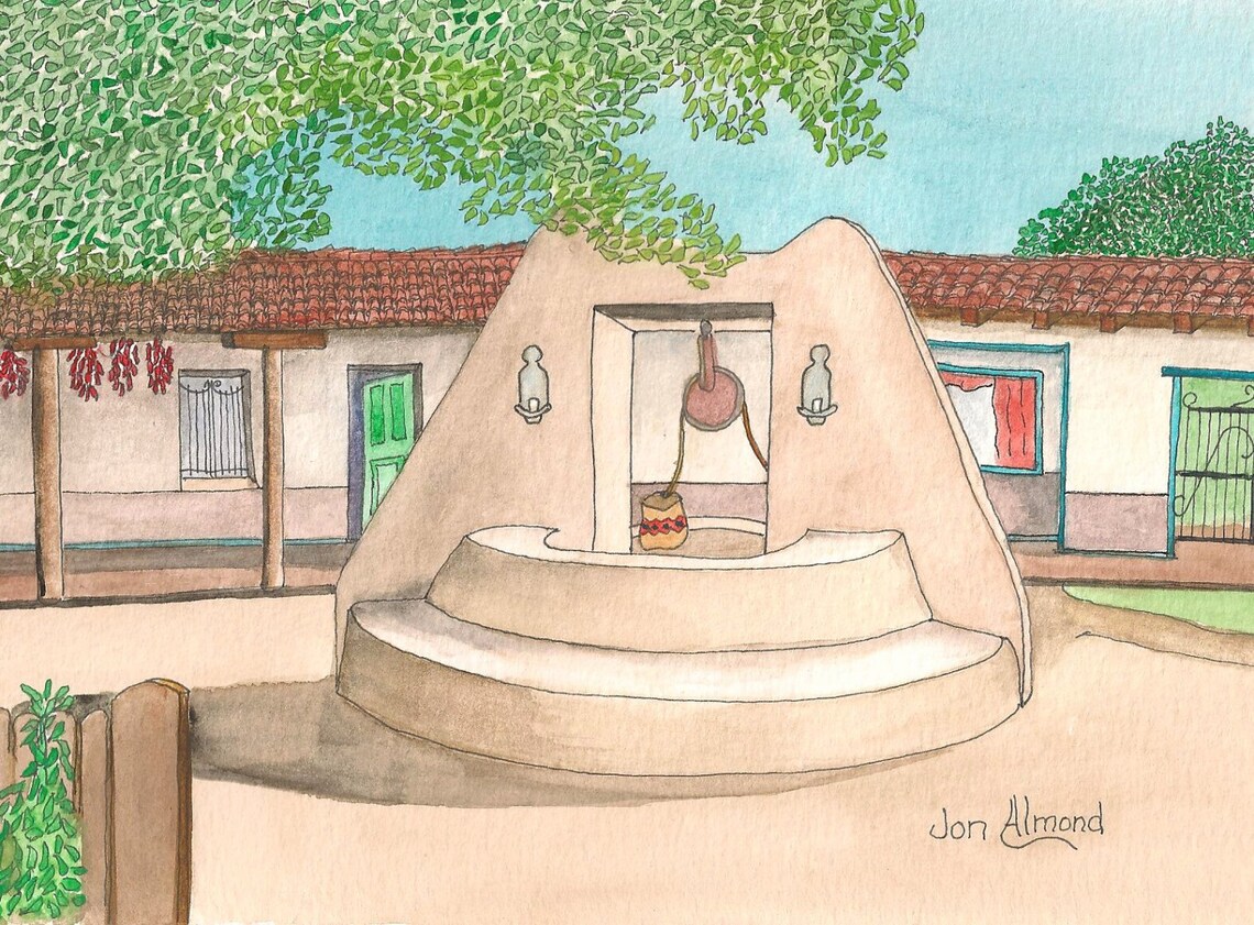 Note Cards Santa Fe Etsy