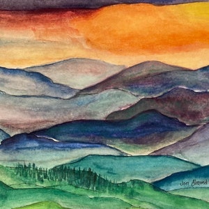 Blue Ridge Sunset