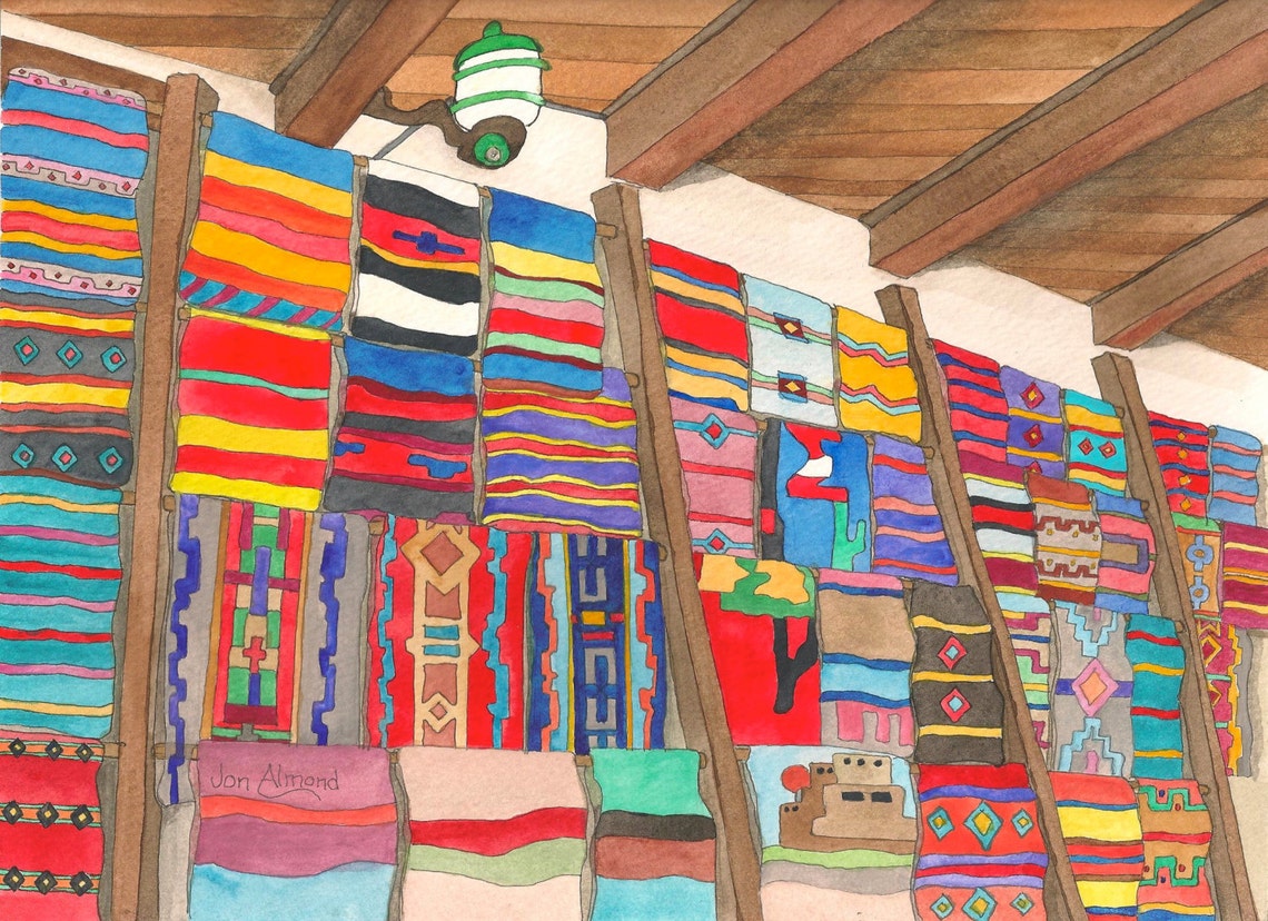 Note Cards Santa Fe Etsy