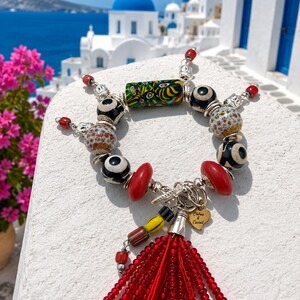 Santorini Evil Eye Bracelet