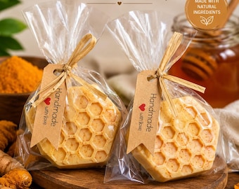 Sapone artigianale alla curcuma e miele