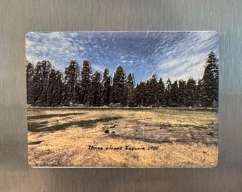 Imán de cerámica personalizado para nevera: Regalo personalizado con foto (7 cm x 5 cm x 1 cm)