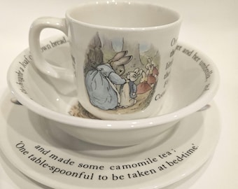 Wedgewood Peter Rabbit tea set