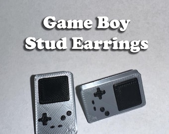 Game Boy Color Stud Earrings