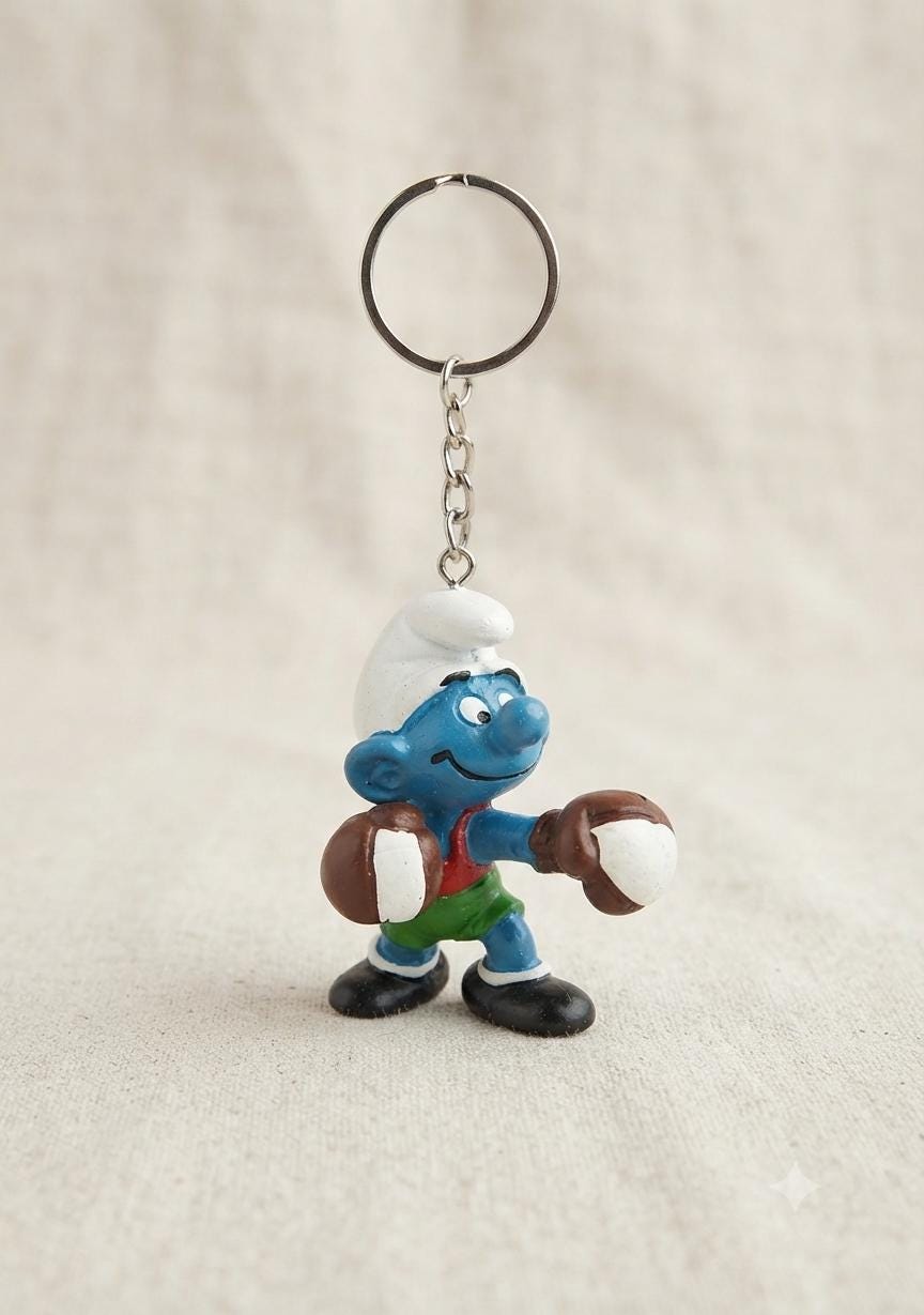 1980s smurf figurine - Etsy 日本