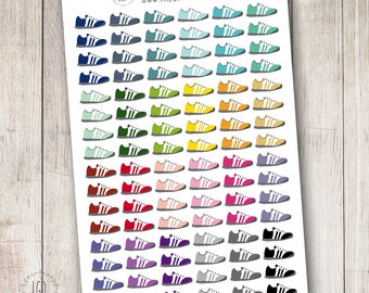 631 Shoe Pastel Icon Planner Sticker