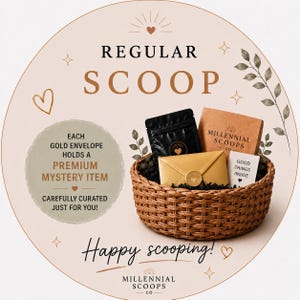 PRE ORDER Regular Scoop - Bigger Scoop, Bigger Surprises!