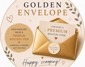 PRE ORDER Golden Envelope Add-On - Upgrade Your Surprise!