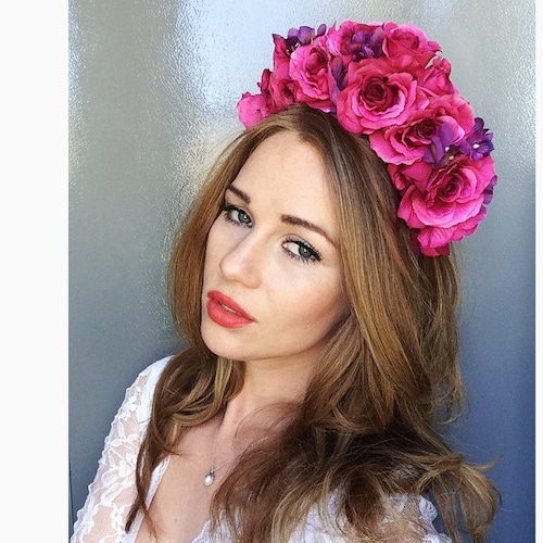 Lana Del Rey Blue Flower Crown - Lana Del Rey Born to Die  display picture 1