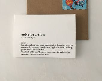 Celebration Greeting Card