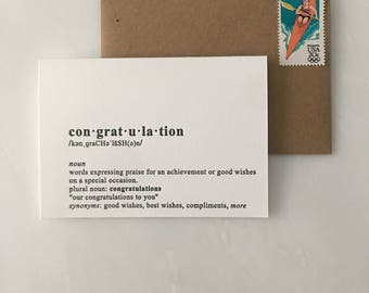 Congratulations Greeting Card