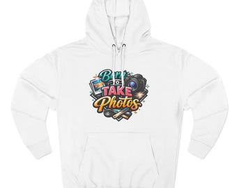 Born to Take Photos Hoodie | Camera Graphic Photography Design