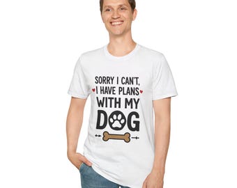 T-Shirt für Hundeliebhaber | Pläne mit meinem Hund