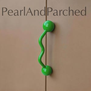 Maniglia creativa per armadio, pomello verde per guardaroba - Maniglie per cassetti da cucina