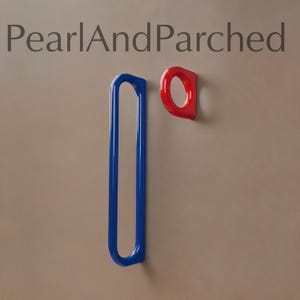 Colorful Cabinet Handle, Red Drawer Knob - Cupboard Pulls
