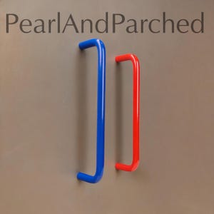 Colorful Closet Handle, Long Wardrobe Pull - Brass Cabinet Pulls
