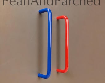 Colorful Closet Handle, Long Wardrobe Pull - Brass Cabinet Pulls