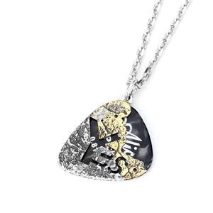 Guitar Pick Storage Necklace, Keeps Picks Safe, Rock Music Gift for Guitarists & Music Lovers