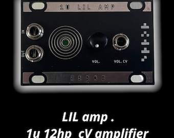 Petit amplificateur 1u cv