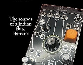Flûte traversière indienne Resonator v4 XL en eurorack