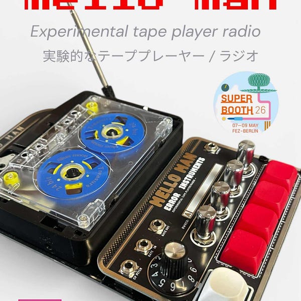 melow man experimental tape player