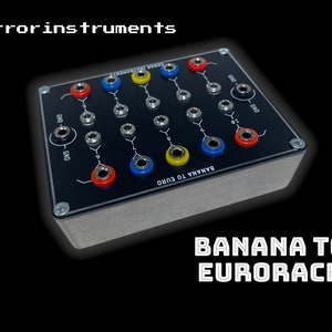 Banane bis Eurorack schwarz