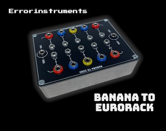 Banane à eurorack noir