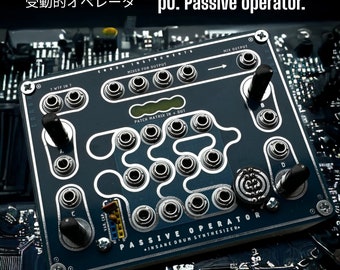 pO. Passive operator.  Drum Synthesizer.