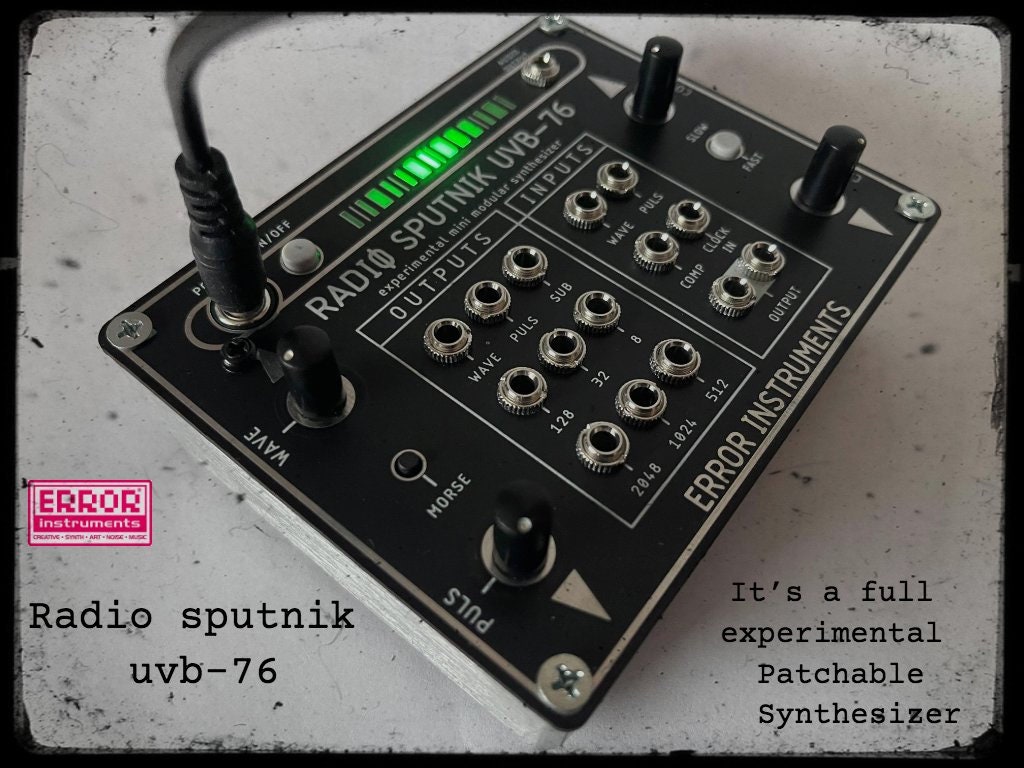 Error Instruments Radio Sputnik UBV76 Radio Wave Patchable