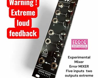 ERREUR MÉLANGEUR.  Table de mixage Larsen eurorack