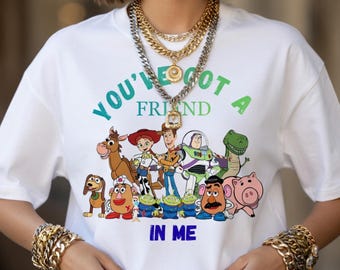 Toy Story Woody Buzz PNG, You've Got A Friend SVG (Digital Download)