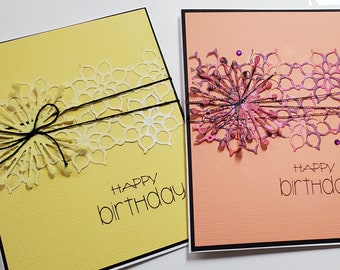 Handmade Birthday Card.  Unisex. For Her. For Him. Whimsical.