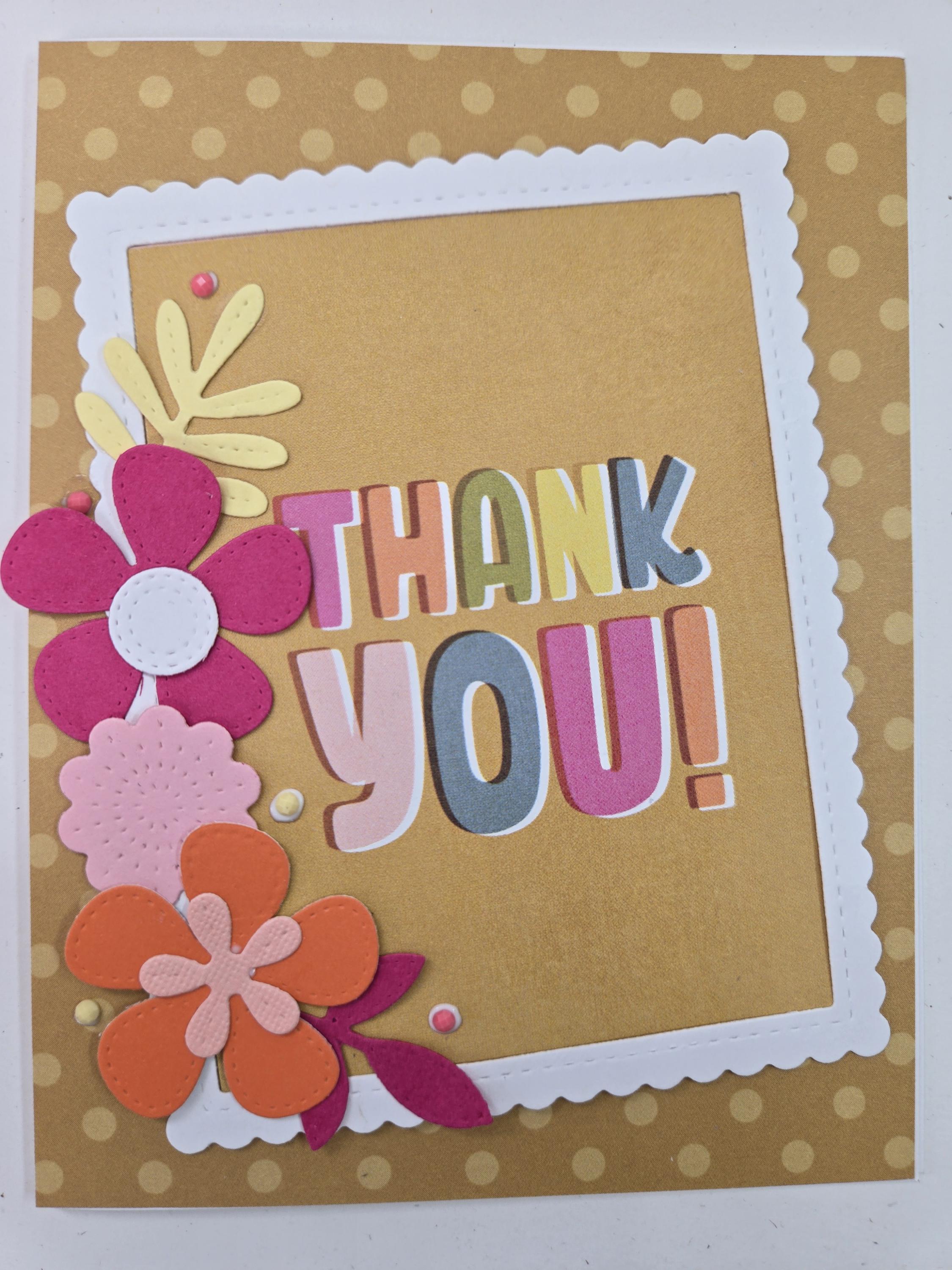 Handmade Thank You Card. Gratitude. Thankful. for Her. for Him. Unisex ...