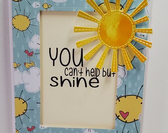 Handmade Inspirational Card. Encouragement. Just Because. Thinking of You. Unisex.For Him. For Her. Congratulations. Whimsical. Sunshine.