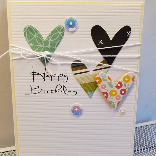 Handmade Birthday Card. for Her. for Him. Unisex. for Him. for | Etsy