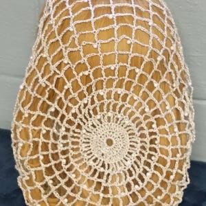 Cinderella Snood Pattern - Beaded Alternating Rows in Metallic Combination thread-Long 10&quot; Length