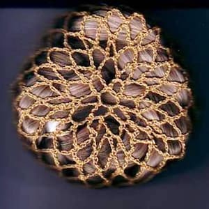 Pair of Golden Bun Covers - Costume accessory for Padme Amidala Picnic Dress