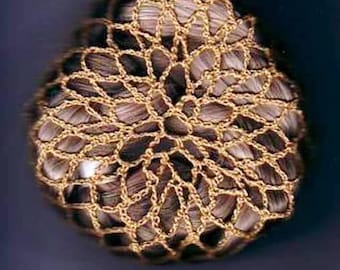 Pair of Golden Bun Covers - Costume accessory for Padme Amidala Picnic Dress