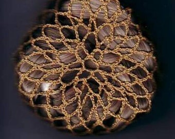 Pair of Golden Bun Covers - Costume accessory for Padme Amidala Picnic Dress