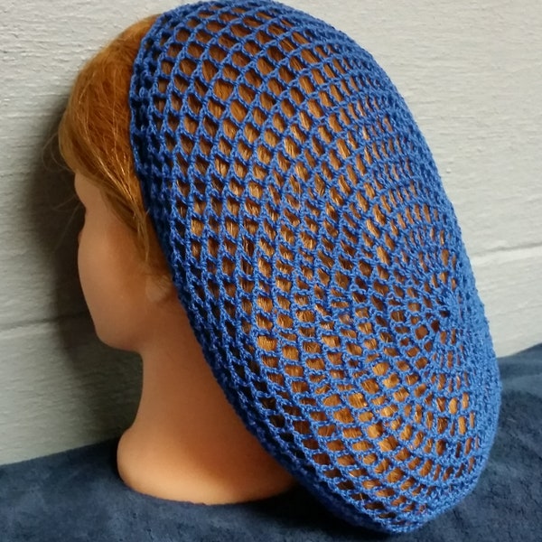 Cotton Handmade Hair Snood in my Standard Pattern-3 Lengths available