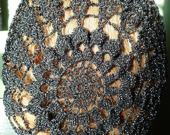 Sunny Morn Snood in Cotton/Metallic Combination Thread
