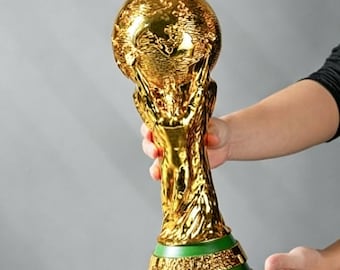 World Cup Trophy Gold Replica 13cm，21cm，27cm，36cm - Gift for Football Fans at the 2026 World Cup