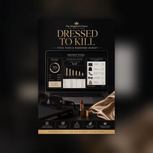 Style Fund Wardrobe Budget Spreadsheet, Cost Per Wear Tracker (Google Sheets, Excel)