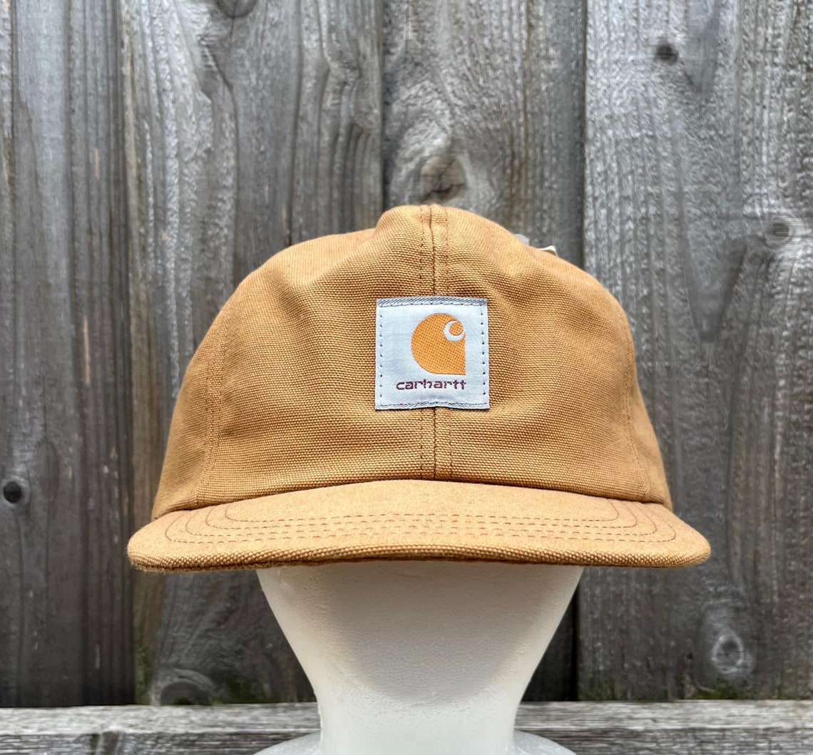 Vintage Carhartt Hat style ajusté Classic Khaki avec Logo Etsy