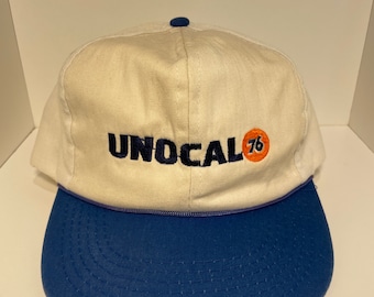 Vintage UNOCAL 76 - Phillips 66 - Snapback Style - white and blue  - one size fits all