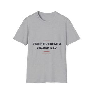 Stack Overflow Driven Development | T-Shirt | IT Humor Sysadmin image 3