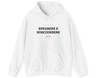 Hast du es schon mal aus- und wieder eingeschaltet? | Hoodie | IT-Humor für Systemadministratoren