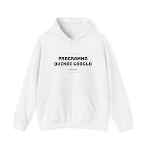 Programma, dus Google | Hoodie | IT-humor Systeembeheerder